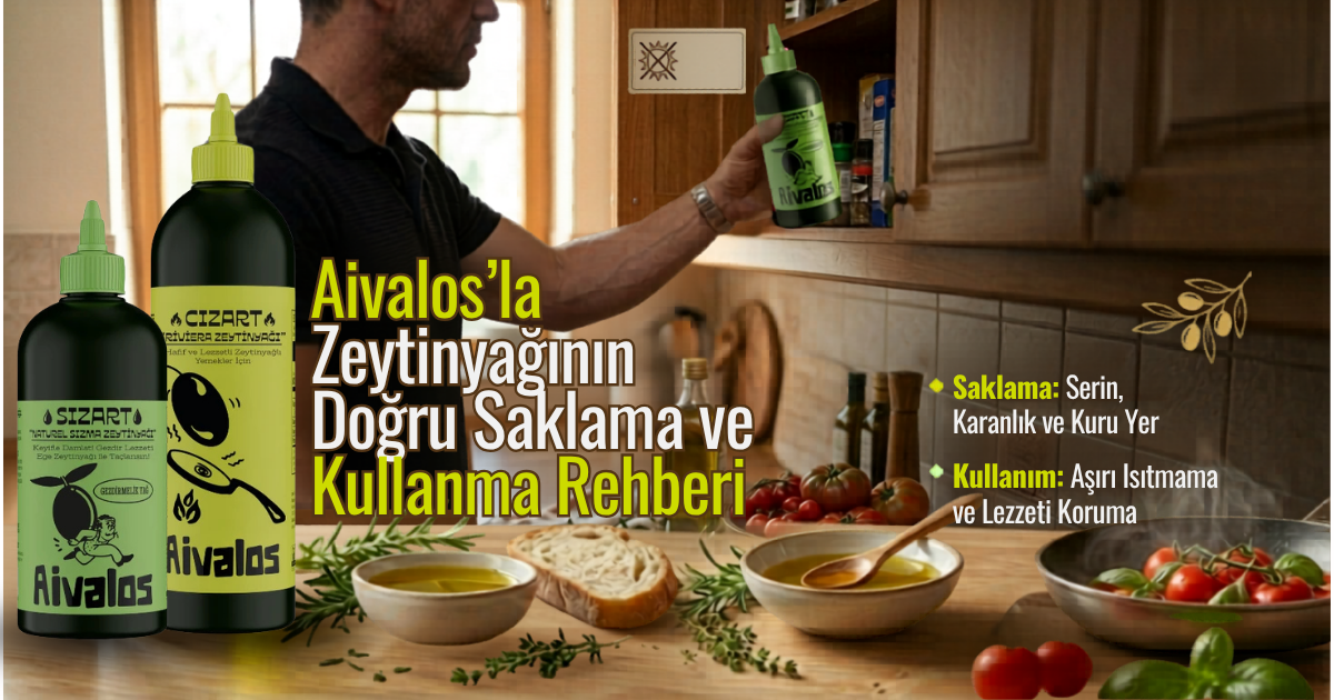 Zeytinyağını Doğru Saklama ve Kullanma Rehberi